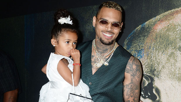 Chris Brown Is Excited To Introduce Son To Daughter Royalty Brown ...