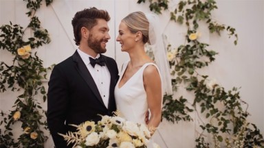 Chris Lane and Lauren Bushnell