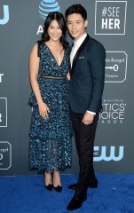 Dianne Doan and Manny Jacinto
24th Annual Critics' Choice Awards, Arrivals, Barker Hanger, Los Angeles, USA - 13 Jan 2019
