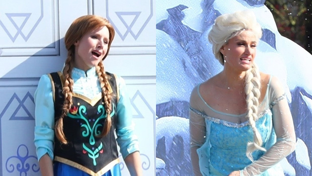 620px x 350px - Frozen Cast Dress As Characters For James Corden Skit: Pics â€“ Hollywood Life