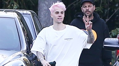 justin bieber pink hair