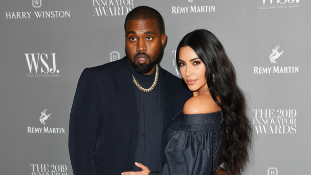 Kim Kardashian Rocks Tight Leather Chaps & Kanye Pats Her Backside ...