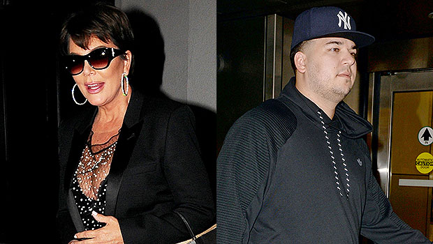 Kris Jenner & Rob Kardashian