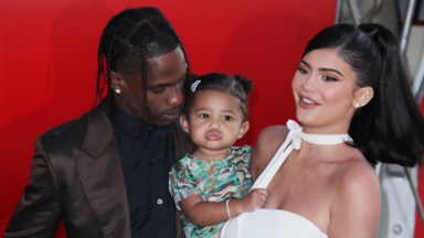 Travis Scott, Stormi Webster, Kylie Jenner