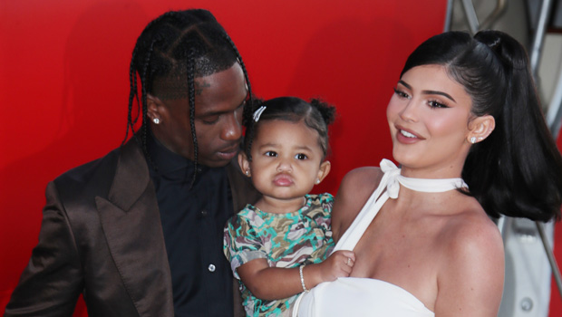 Travis Scott, Stormi Webster, Kylie Jenner