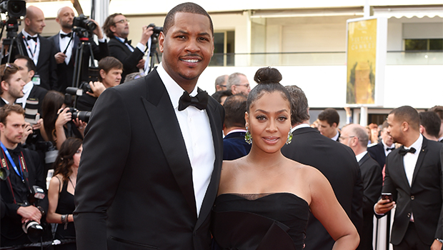 LOOK: Carmelo Anthony dressed diplomatically for the Dodgers-Mets