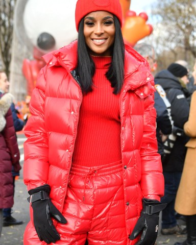 Ciara
93rd Annual Macy's Thanksgiving Day Parade, New York, USA - 28 Nov 2019