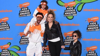 Nick Cannon, Monroe Cannon, Moroccan Cannon, Mariah Carey