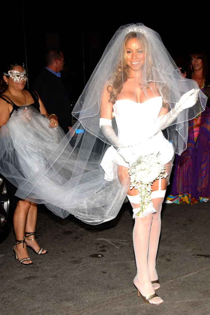 Mariah Carey as a Bride
