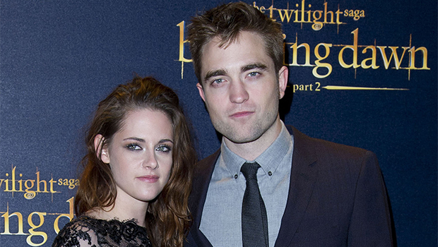 Robert Pattinson & Kristen Stewart on the red carpet promoting 'Twilight'