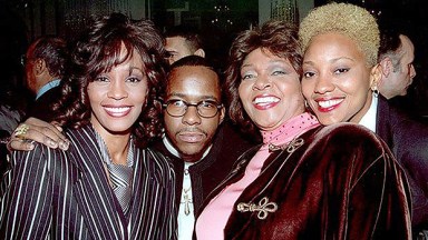Whitney Houston, Bobby Brown a friend & Robyn Crawford