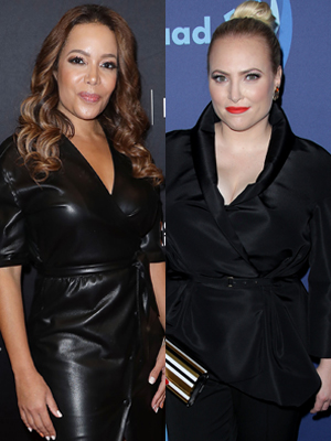 Sunny Hostin Meghan McCain