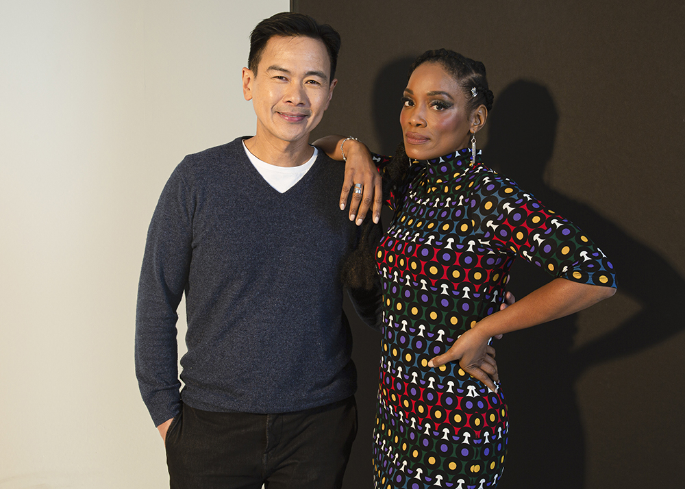 'The Man In The High Castle's Joel de la Fuente & Frances Turner stop by HollywoodLife's NYC studio.