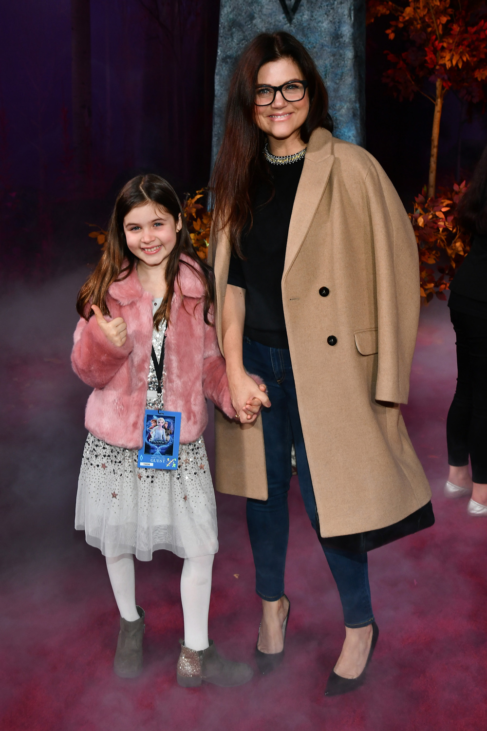 Harper Renn Smith and Tiffani Thiessen
'Frozen II' film premiere, Arrivals, Dolby Theatre, Los Angeles, USA - 07 Nov 2019