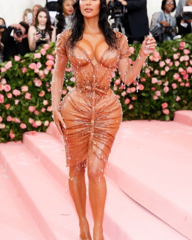 Kim Kardashian West poses on the red carpet for the 2019 Met Gala, the annual benefit for the Metropolitian Museum of Art's Costume Institute, in New York, New York, USA, 06 May 2019. The event coincides with the Met Costume Institute's new spring 2019 exhibition, 'Camp: Notes on Fashion', which runs from 09 May until 08 September 2019. 2019 Met Gala at the Metropolitian Museum of Art, New York, USA - 07 May 2019