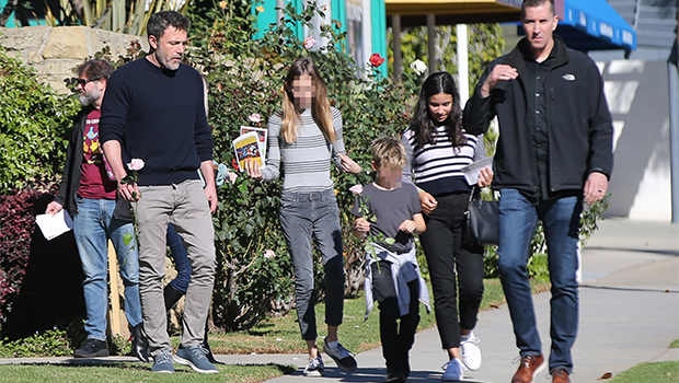 ben affleck jennifer garner church kids