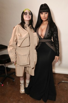 Billie Eilish and Nicki Minaj attend the Billboard Magazine: Women in Music 2019
Billboard Women in Music, Hollywood Palladium, Los Angeles, USA - 12 Dec 2019