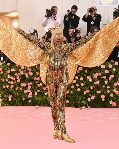 Billy Porter attends The Metropolitan Museum of Art's Costume Institute benefit gala celebrating the opening of the "Camp: Notes on Fashion" exhibition, in New York
Costume Institute Benefit celebrating the opening of Camp: Notes on Fashion, Arrivals, The Metropolitan Museum of Art, New York, USA - 06 May 2019