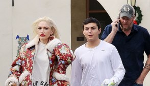 Gwen Stefani, Kingston Rossdale & Blake Shelton