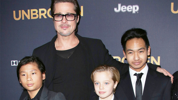 Brad Pitt & Kids