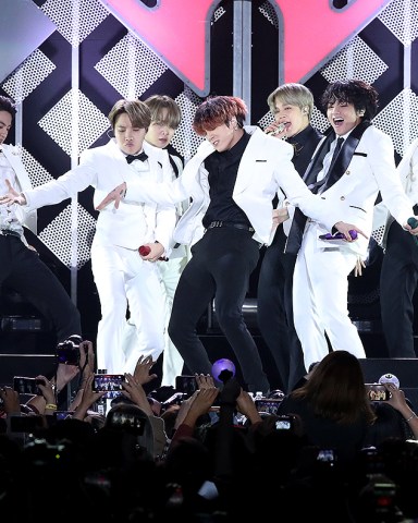 BTS - V, J-Hope, RM, Jin, Jimin, Jungkook, and Suga
KIIS-FM iHeartRadio Jingle Ball, Show, The Forum, Los Angeles, USA - 06 Dec 2019