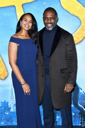 Sabrina Dhowre Elba and Idris Elba
'Cats' film world premiere, Arrivals, Alice Tully Hall at Lincoln Center, New York, USA - 16 Dec 2019