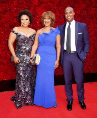 Kirby Bumpus, Gayle King and son William Bumpus Jr..
Tyler Perry Studios Grand Opening, Arrivals, Atlanta, USA - 05 Oct 2019
