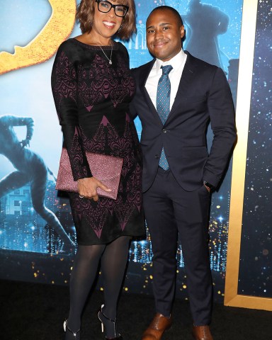 Gayle King and William Bumpus Jr.
World Premiere of "CATS", New York, USA - 16 Dec 2019