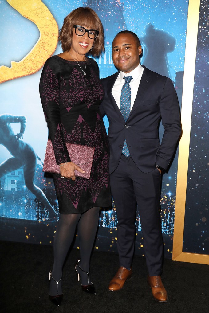 Gayle King & Her Son, Bill