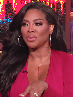 Kenya Moore on 'WWHL' Dec. 15, 2019