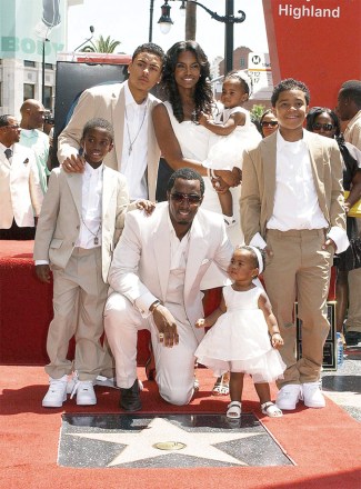 Sean 'Diddy' Combs and family
Sean Diddy Combs Receiving Star on the Hollywood Walk of Fame, Los Angeles, America - 02 May 2008