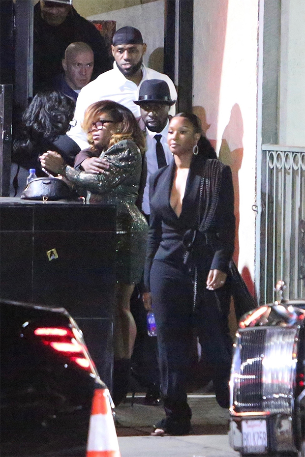 LeBron James \u0026 Wife Savannah Celebrate 