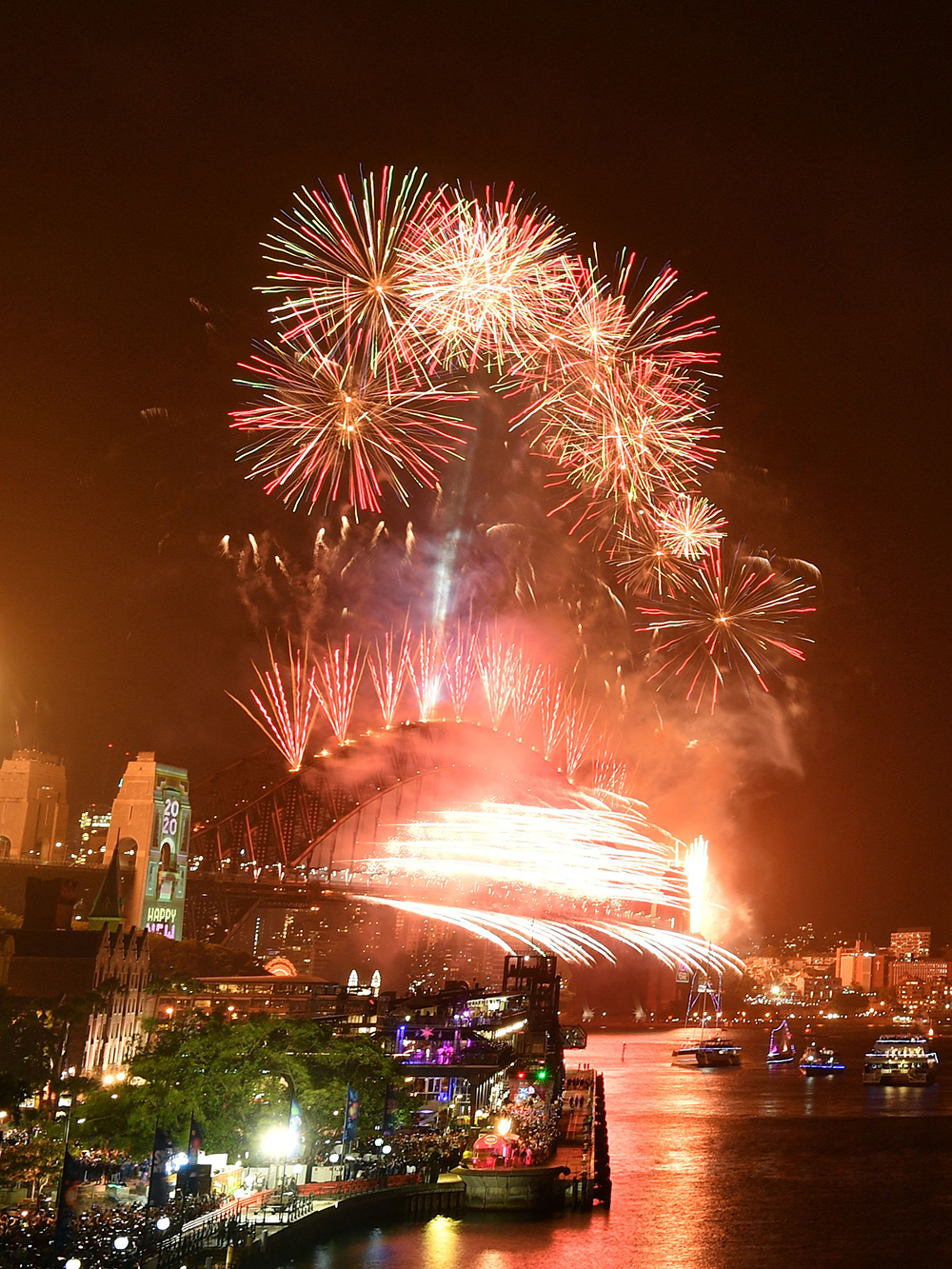 New Year celebrations in Sydney, Australia - 01 Jan 2020