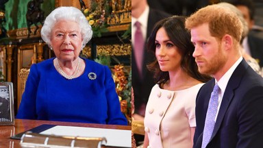 Queen Elizabeth Meghan Markle Prince Harry