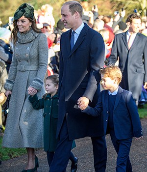 Catherine Duchess of Cambridge Princess Charlotte Prince William Prince GeorgeChristmas Day church service, Sandringham, Norfolk, UK - 25 Dec 2019