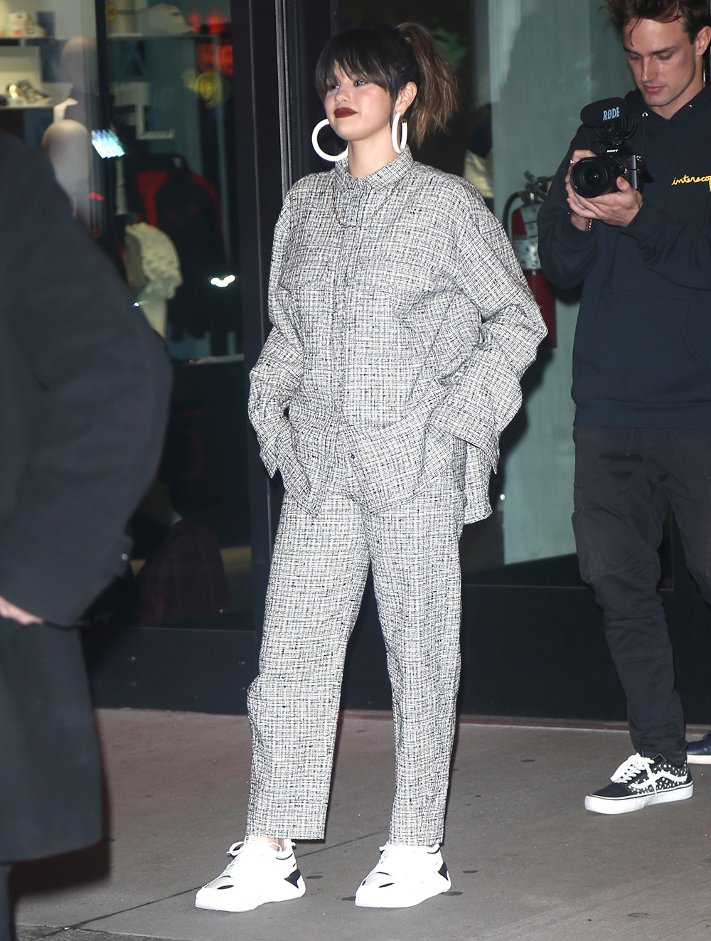 Actress Selena Gomez Heads Out In New York City