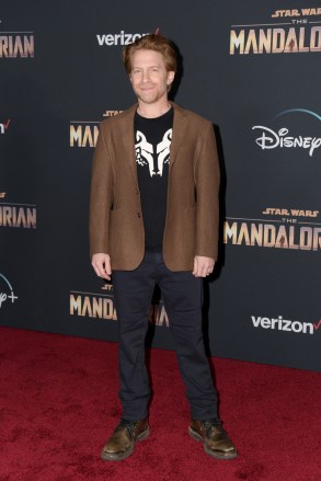 Seth Green arrives at the premiere of the Disney Plus web television series 'The Mandalorian' at El Capitan Theatre in Los Angeles, California, USA, 13 November 2019.
The Mandalorian premieres in Los Angeles, USA - 13 Nov 2019