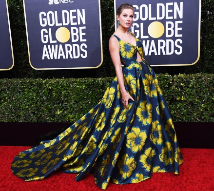 Taylor Swift77th Annual Golden Globe Awards, Arrivals, Los Angeles, USA - 05 Jan 2020Wearing Etro
