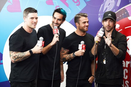 All Time Low
iHeart Radio Festival, Backstage, Day 1, Las Vegas, USA - 22 Sep 2017
