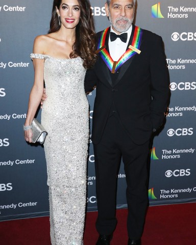 Amal Clooney and George Clooney
The 45th Kennedy Center Honors, Washington DC, USA - 04 Dec 2022