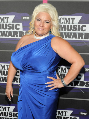 Beth Chapman on the red carpet