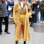 Actress Blake Lively is seen wearing all Fendi outside Good Morning America in New York City