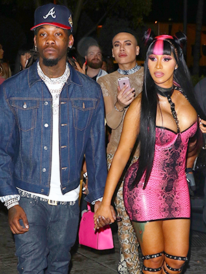 Offset In Club Fight Over Cardi B After She Gets Champagne Sprayed –  Hollywood Life