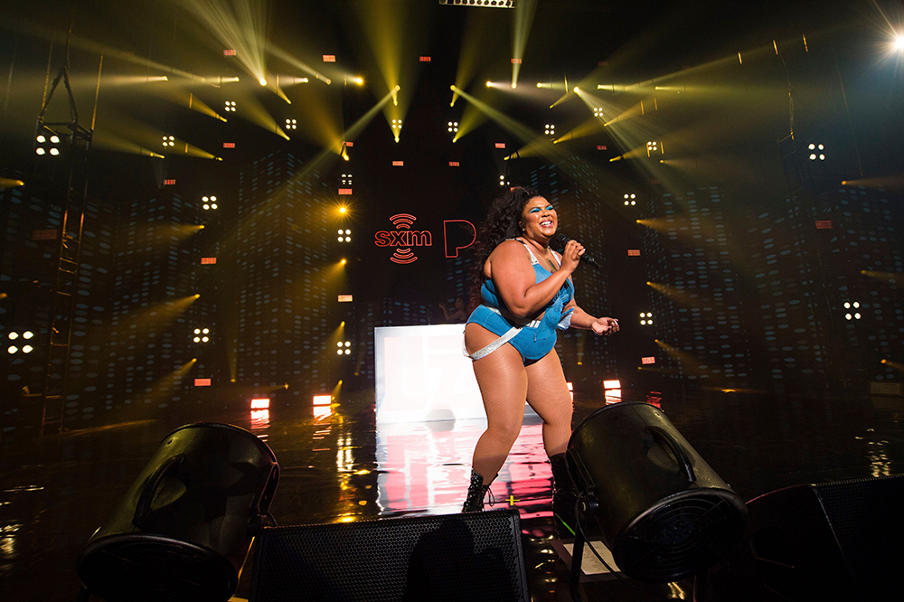 Lizzo performs at the Fillmore Miami Beach at Jackie Gleason Theater, in Miami Beach, Fla
2020 Super Bowl - "2020 Super Bowl - SiriusXM & Pandora Opening Drive Super Concert Series - Lizzo, Miami, USA - 30 Jan 2020