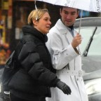 *EXCLUSIVE* Chloe Sevigny and her boyfriend Sinisa Mackovic are seen out in Manhattan