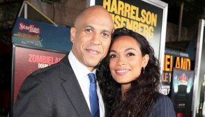 Cory Booker Rosario Dawson