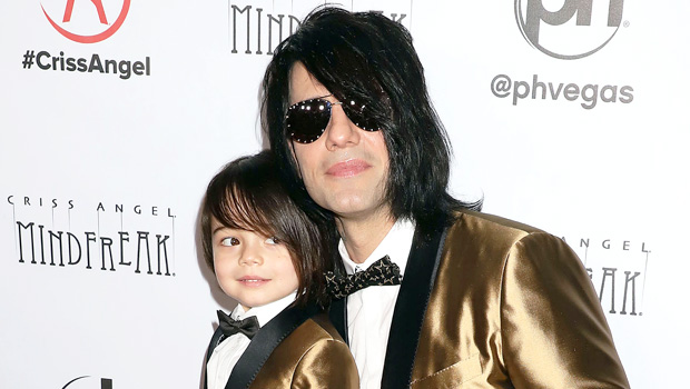 Criss Angel and son Johnny