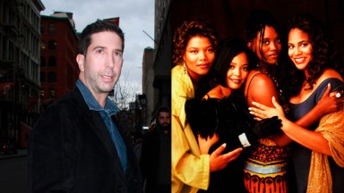 David Schwimmer and Living Single cast