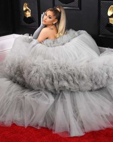 Ariana Grande 62nd Annual Grammy Awards, Arrivals, Los Angeles, USA - 26 Jan 2020