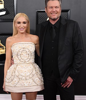 Gwen Stefani and Blake Shelton62nd Annual Grammy Awards, Arrivals, Los Angeles, USA - 26 Jan 2020